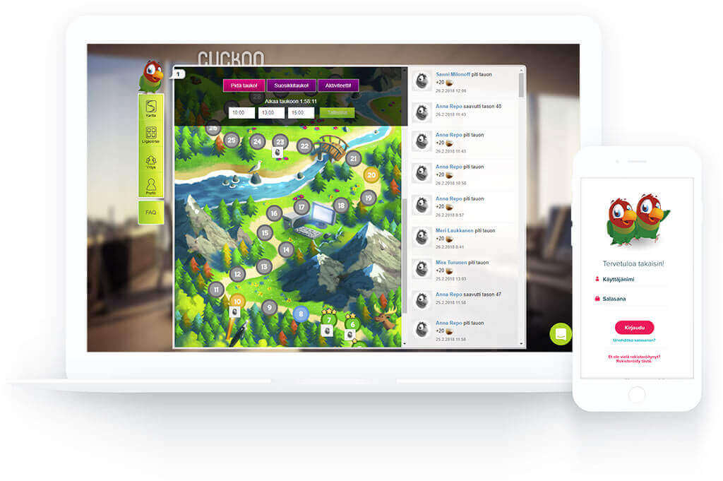 Cuckoo Workout App preview